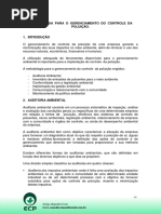 Metodologia Para Gerenciamento e Controle Da Poluição