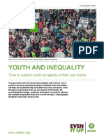 Youth and Inequality: Time To Support Youth As Agents of Their Own Future