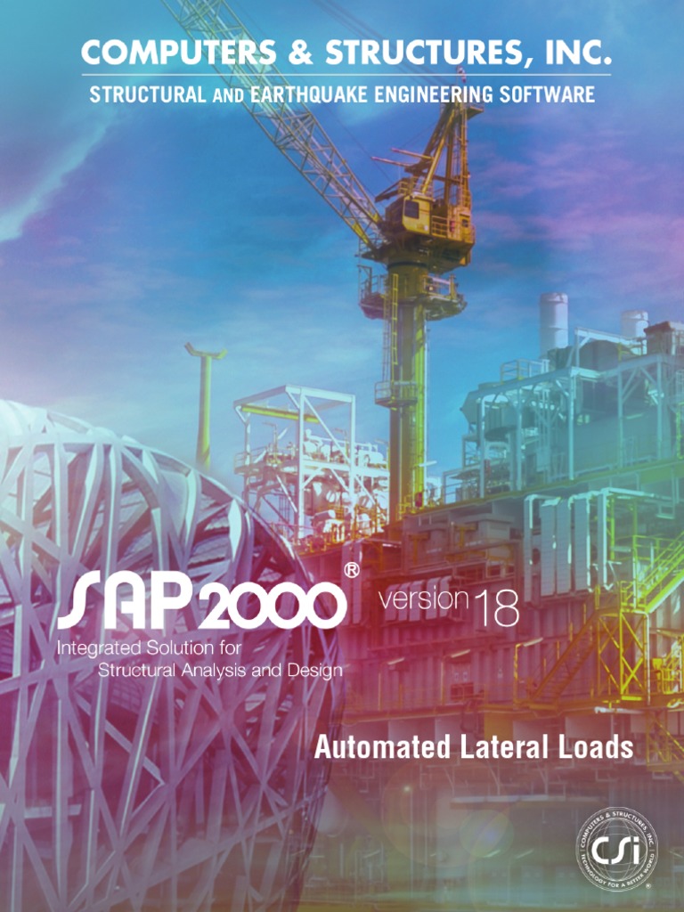 Automated Lateral Loads for SAP2000 | PDF | Technical Support ...