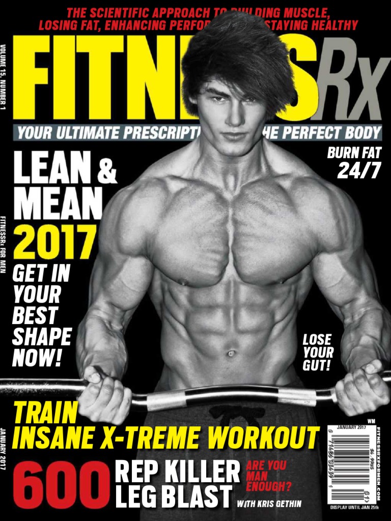 Fitness RX For Men - January 2017 PDF | PDF | Muscle Hypertrophy ...
