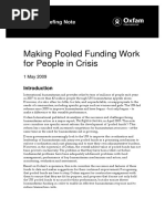 Making Pooled Funding Work for People in Crisis