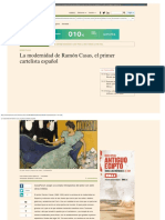 La Modernidad de Ramón Casas, El Primer Cartelista Español PDF