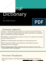 Personal Dictionary