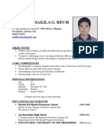 Kid Resume