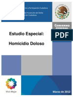 Estudio DEL HOMICIDIO DOLOSO PDF