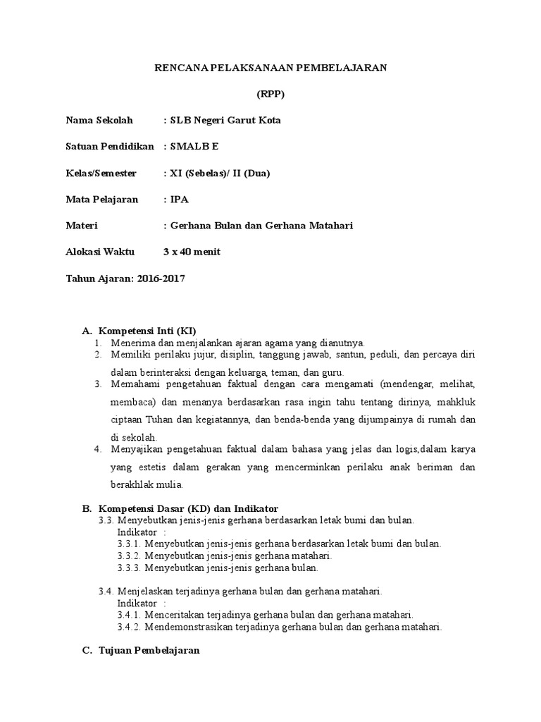 Contoh Laporan Gerhana Matahari Http Jurnal Unissula Ac