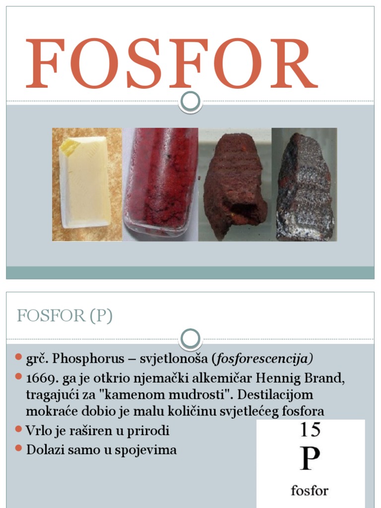 FOSFOR | PDF