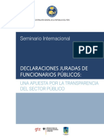 Contraloria General de La República Del Perú (2010) - Declaraciones Juradas de Funcionarios Públicos... Lima, CGR, 2010