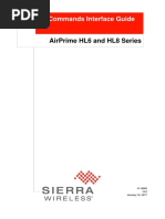 AirPrime HL6 and HL8 Series at Commands Interface Guide Rev16 0