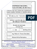Membrete Dibujo Técnico Formato A3 PDF