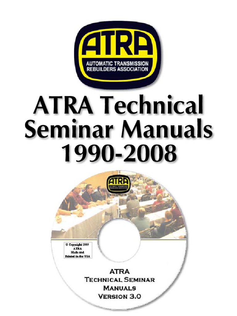 Atra Seminar 1990-2011 PDF | PDF | Clutch | Transmission (Mechanics)