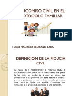 4.fideicomiso Civil en El Protocolo Familiar - Hugo Bejarano