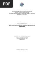 Mapa Conceptual - Pedagogia Evolutiva