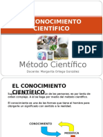 El Conocimiento Cientifico