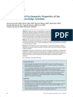 Development and Psychometric Properties of The Mental Health Knowledge Schedule