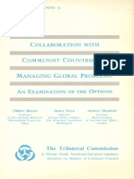 Collaboration - Communist - Countries - Managing - Global - Problems - 1977 - TFR 13 PDF