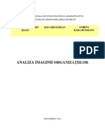 Curs Analiza Imaginii Organizatiilor-Universitar PDF