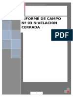 Informe de Campo 03