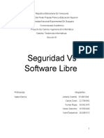 Trabajo Software Libre Vs Seguridad. Tema 3 #G3