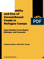 Acceptability and Use of Cereal-Based Foods in Refugee Camps: Case-Studies From Nepal, Ethiopia, and Tanzania