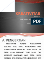 Kreativitas Psikologi