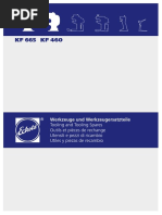 Werkzeugkatalog ECKOLD Kraftformer KF 665 - KF 460