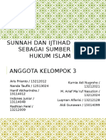 Sunnah Dan Ijtihad Sebagai Sumber Hukum Islam AEI Kelompok 3 Kelas 4 Versi Pendek