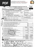 2011 ADSO As DGPA Tax Return