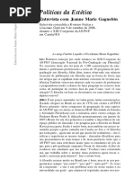 GAGNEBIN, Jeanne. Políticas da estética [entrevista].pdf