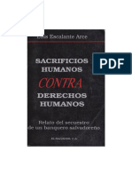 Sacrificios Humanos Contra Derechos Humanos