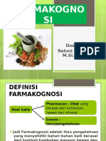 Pert.1 Pendahuluan Farmakognosi