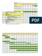 Schedule Pre Rig Drilling Campaign Ywb