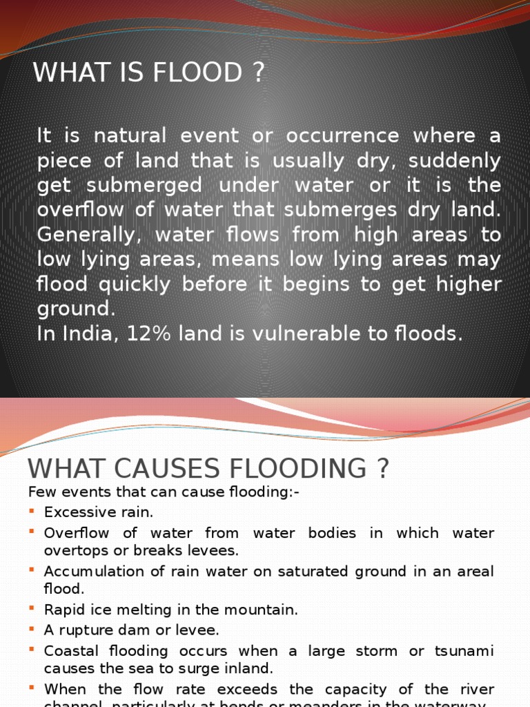 Flood | PDF | Flood | Physical Geography