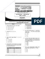 PM Uas I Kelas 7 MTK SMP Tahun 2015 (KTSP)