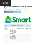 Smart Promo 2017