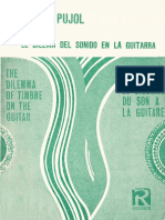PUJOL, E. - El dilema del sonido en la guitarra.pdf