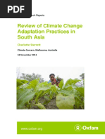 Review of Climate Change Adaptation Practices in South Asia