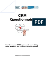 CRM Questionnaire