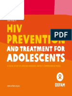 HIV Prevention and Treatment For Adolescents: A Social Study of Africaid Whizzkids United's Comprehensive Model