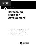 Harnessing Trade for Development