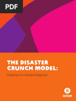 The Disaster Crunch Model: Guidelines For A Gendered Approach