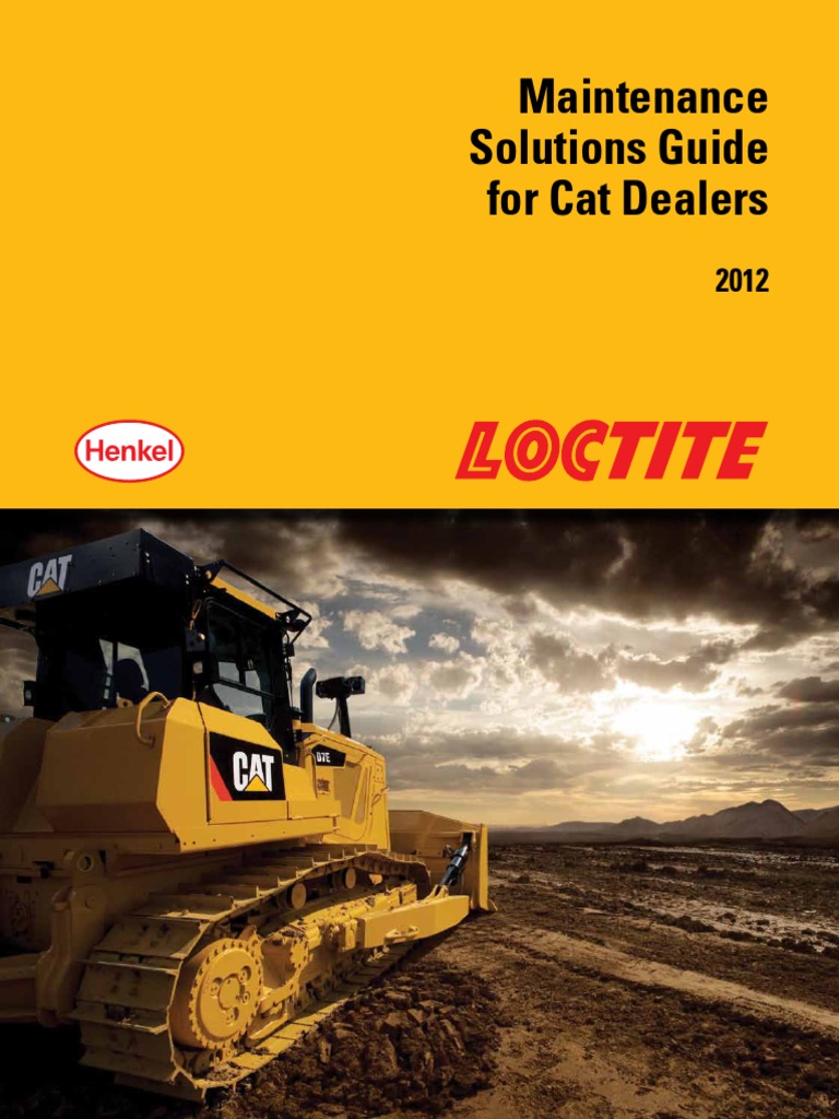 Loctite Caterpillar PDF PDF Adhesive Silicone