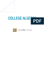 College Algebra-OP PDF