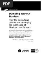 Dumping Without Borders: How US Agricultural Policies Are Destroying The Livelihoods of Mexican Corn Farmers