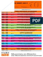 cronograma MDPI 2017