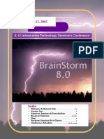BrainStorm8 Conference Catalog