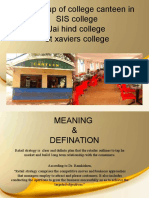 166664088 Retail Strategy Ppt on Opening College Canteen