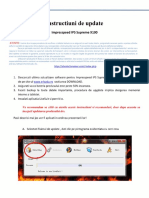 Instructiuni Upgrade Impresspeed IPS Supreme X100