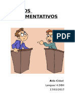 Textos Argumentativos