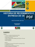 Vistoria Recebimento Entrega Obras